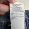 Dsquared2 Jeans Men's W32 L29 (Tag 36) Blue Denim Distressed Paint Splatter Slim