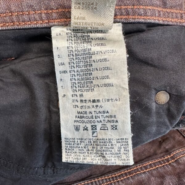 Diesel Iakop Distressed Jeans Men's W36 L32 Blue Denim Regular Slim Tapered