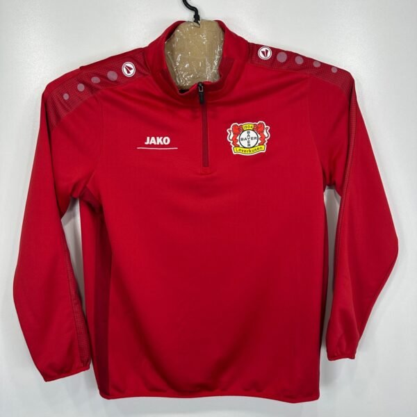 Jako Bayer 04 Leverkusen Track Jacket Men's Medium Large Red