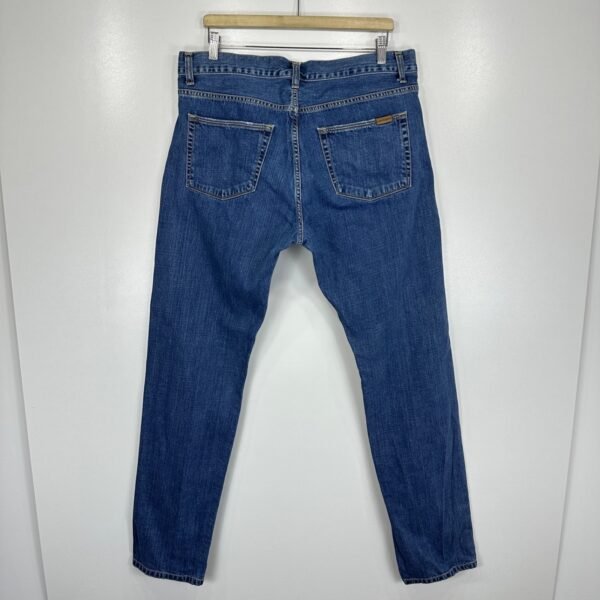 Carhartt WIP Vinton Pant Jeans Men's W36 L34 Blue Durable Denim Regular Straight