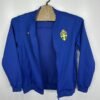 Umbro Sweden National Football Team Training Jacket Men's Large Blue Zip 12/13