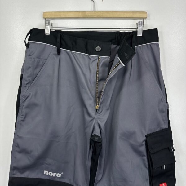 Engelbert Strauss Workwear Cargo Trousers Men's W34 L33 Size 56 Grey Cordura