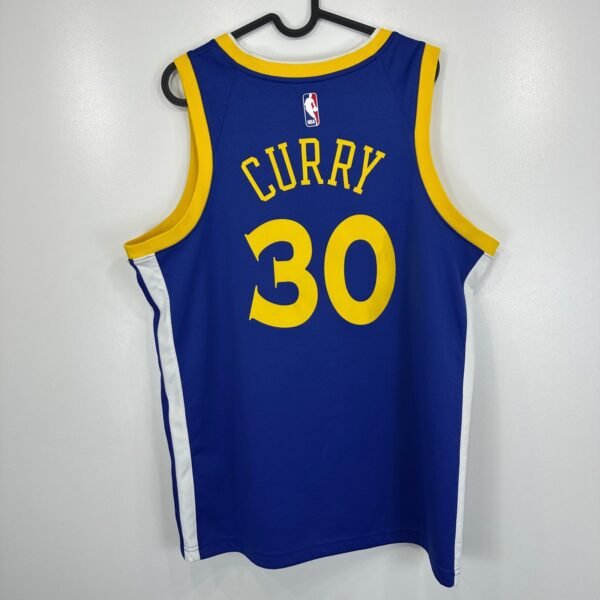 Nike NBA Golden State Warriors Steph Curry #30 Jersey Large Blue