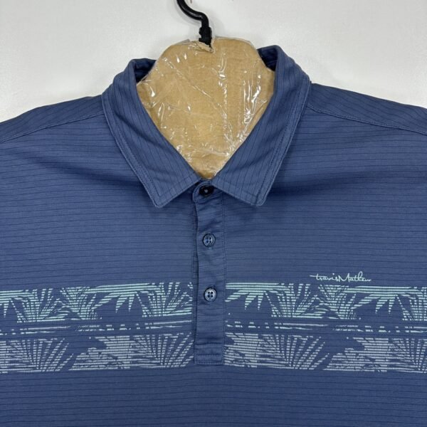Travis Mathew Polo Shirt Men's Large Blue