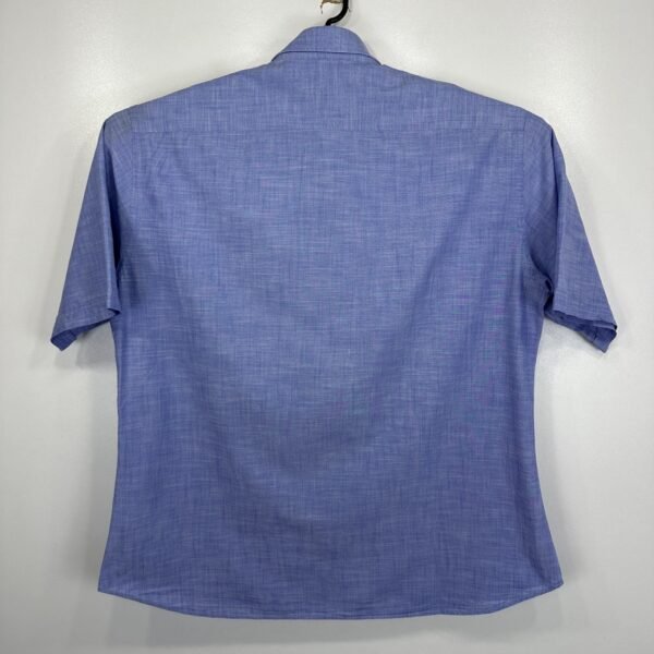 s-l1600-2 Paul & Shark Chambray Shirt Men's XL 43 17.5 Blue Short Sleeve Regular Fit