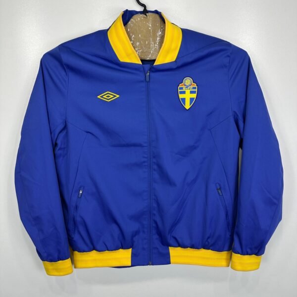 s-l1600 Umbro Sweden National Football Team Jacket XL Blue Yellow