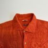 s-l1600-3 Stenstroms Linen Shirt Men's Small Orange Long Sleeve Slimline