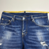 Dsquared2 Distressed Jeans Men's W32 L30 Tag 46 Blue Slim Skinny Stretch Denim