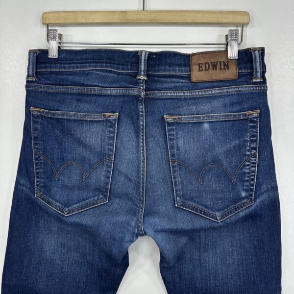 Edwin Jeans Men's W31 L32 Blue Stretch Denim Slim Skinny
