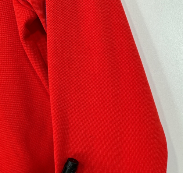J.Lindeberg Polo Shirt Men's Medium Red Long Sleeve