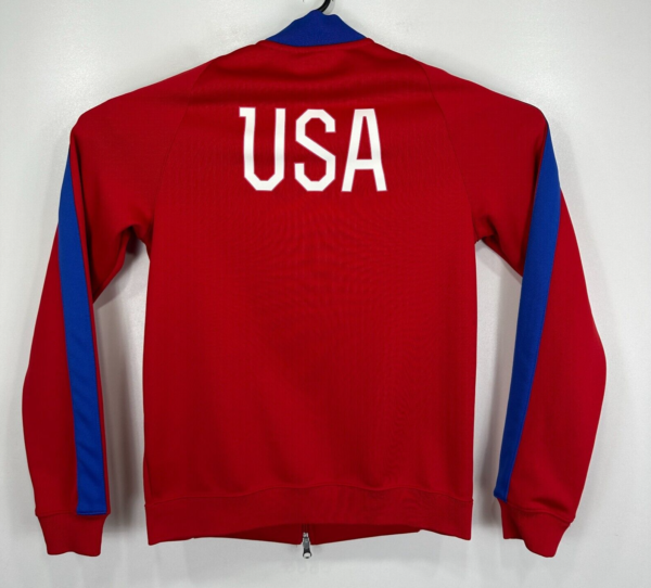 Nike USA Track Jacket Men's Small Red USMNT Football 2014/15