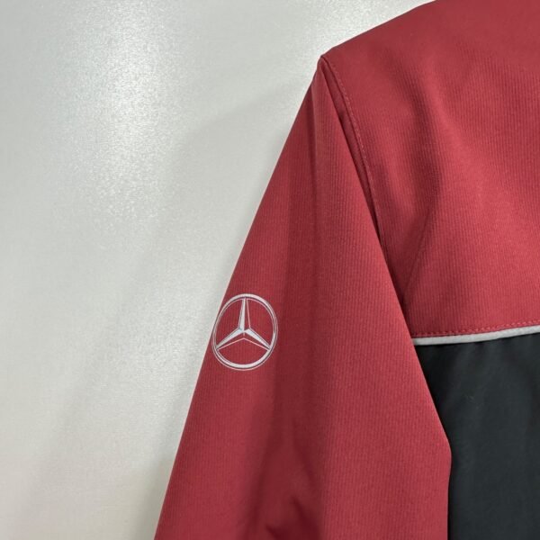 Mercedes‑Benz Trucks Jacket Black Red Reflective Men's 2XL