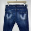 Dsquared2 Distressed Jeans Men's W32 L30 Tag 46 Blue Slim Skinny Stretch Denim