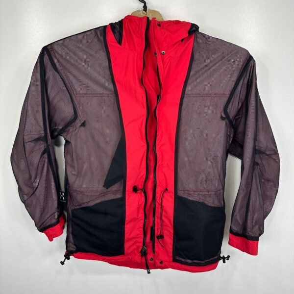 Haglofs Windstopper Jacket Men's Small Red Hooded