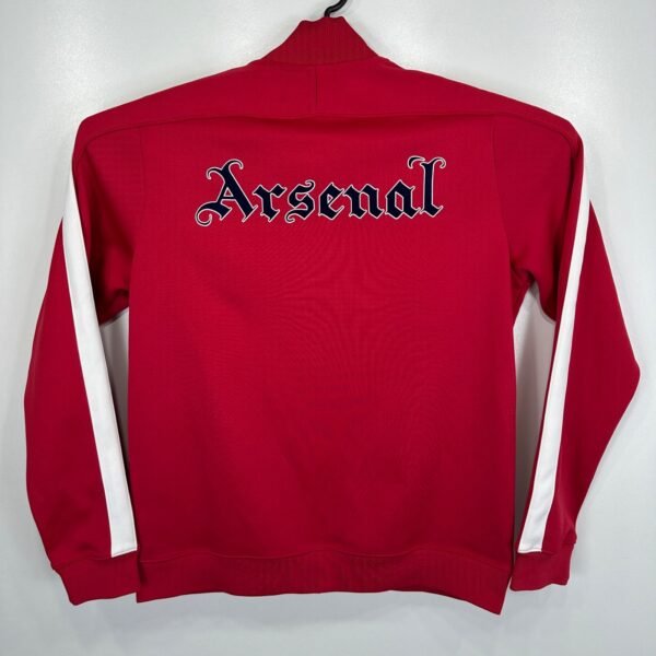 Nike Arsenal FC N98 Track Jacket Men's Large Red Full Zip Anthem Top 2013/14
