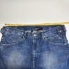 Levi's Engineered Denim Shorts W34 L14 Medium Blue Twisted Jean Buckle Back Y2K