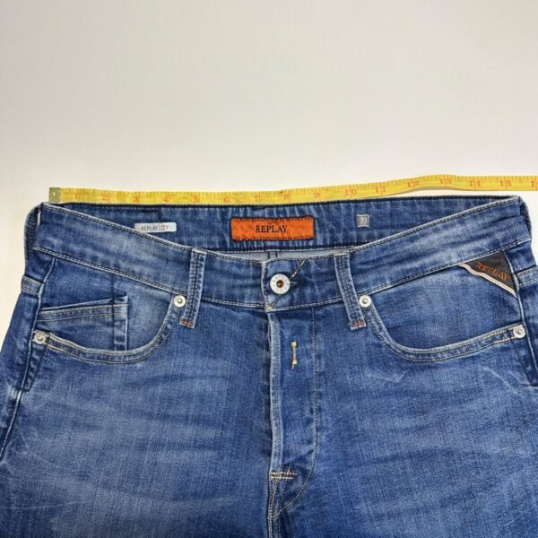 Replay City Denim Shorts Men's W30 L12.5 (Tag W31) Blue