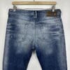 Diesel Buster Distressed Jeans Men's W33 L32 Blue Regular Slim Tapered Button