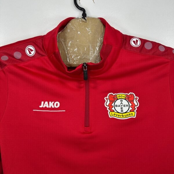 Jako Bayer 04 Leverkusen Track Jacket Men's Medium Large Red
