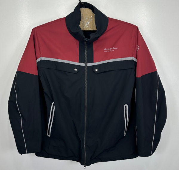 Mercedes‑Benz Trucks Jacket Black Red Reflective Men's 2XL