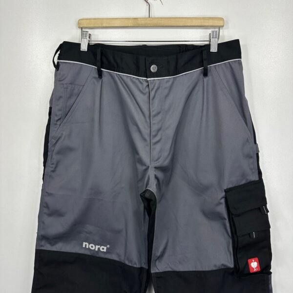 Engelbert Strauss Workwear Cargo Trousers Men's W34 L33 Size 56 Grey Cordura