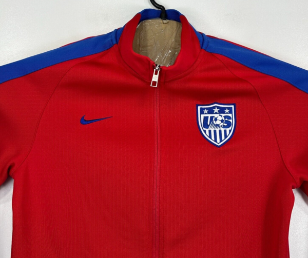 Nike USA Track Jacket Men's Small Red USMNT Football 2014/15