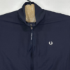 Fred Perry Bomber Jacket Men's Large Navy Blue