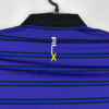 RLX Ralph Lauren Polo Shirt Men's Small Purple Striped Short Sleeve Stretch Golf