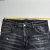 Dsquared2 Jeans Men's W32 L29 (Tag 46) Grey Denim Distressed Skater Slim Skinny