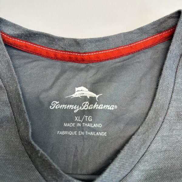 Tommy Bahama Pullover T-Shirt Men's XL Grey Long Sleeve