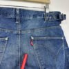 Levi's Engineered Denim Shorts W34 L14 Medium Blue Twisted Jean Buckle Back Y2K