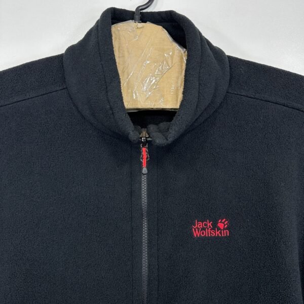 s-l1600-4 Jack Wolfskin Nanuk 200 Fleece Jacket Men's 50 3XL Black