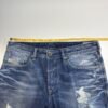 Diesel Buster Distressed Jeans Men's W33 L32 Blue Regular Slim Tapered Button
