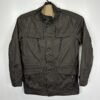 Wellensteyn Montgomery Jacket Men's Large Brown Military Coat Full Zip Vintage