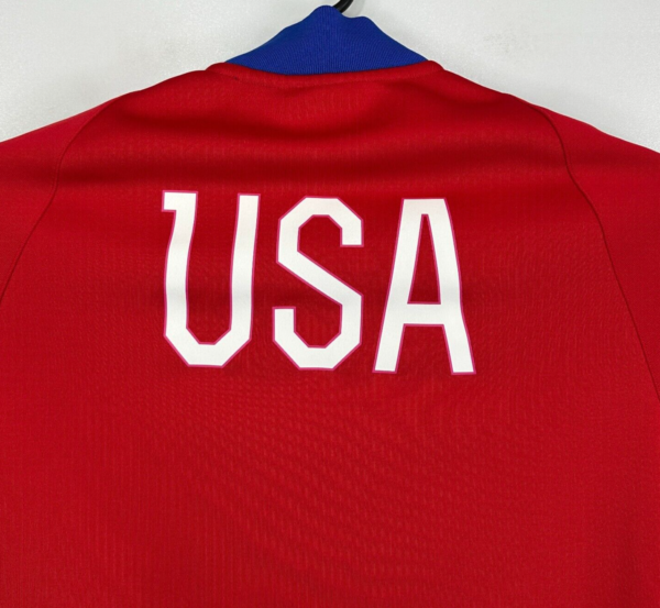 Nike USA Track Jacket Men's Small Red USMNT Football 2014/15