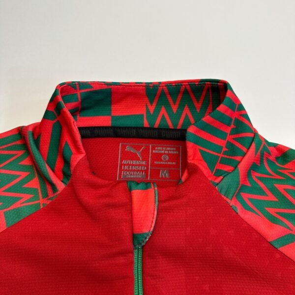 Puma Morocco National Football Team Track Jacket Men's Medium Red