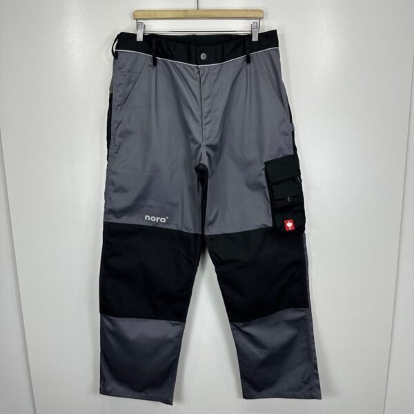 Engelbert Strauss Workwear Cargo Trousers Men's W34 L33 Size 56 Grey Cordura