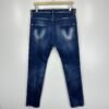 Dsquared2 Distressed Jeans Men's W32 L30 Tag 46 Blue Slim Skinny Stretch Denim