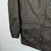 Wellensteyn Montgomery Jacket Men's Large Brown Military Coat Full Zip Vintage
