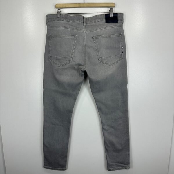 Scotch & Soda Skim Jeans Men's W38 L31 Grey Stretch Denim Slim Fit Skinny Zip