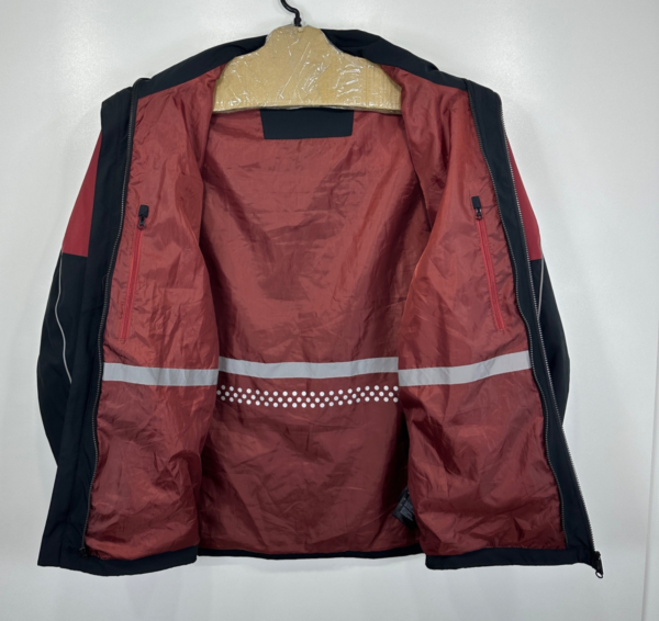 Mercedes‑Benz Trucks Jacket Black Red Reflective Men's 2XL