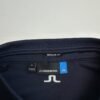 J.Lindeberg Tour Tech TX Jersey Polo Shirt Men's XL Navy Blue Short Sleeve Golf