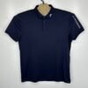 J.Lindeberg Tour Tech TX Jersey Polo Shirt Men's XL Navy Blue Short Sleeve Golf