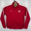 Nike Arsenal FC N98 Track Jacket Men's Large Red Full Zip Anthem Top 2013/14