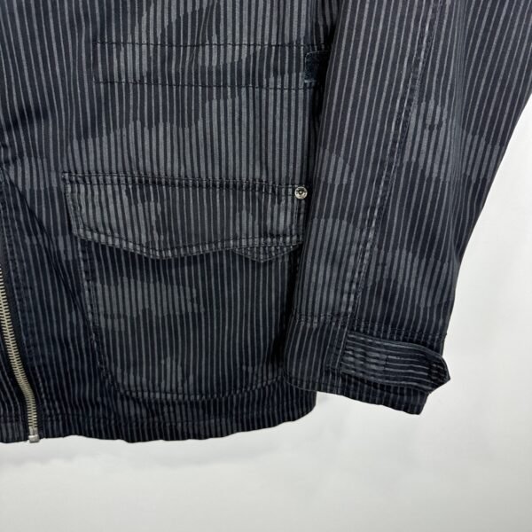 Billabong Jacket Men's Large Black Striped Military
