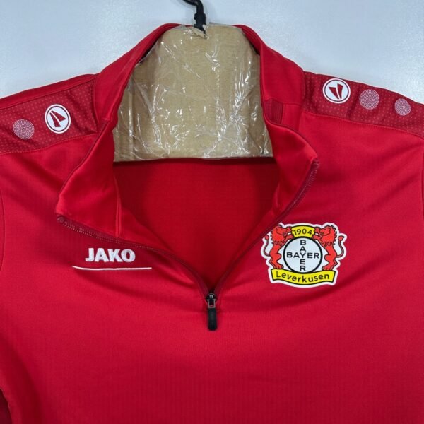 Jako Bayer 04 Leverkusen Track Jacket Men's Medium Large Red