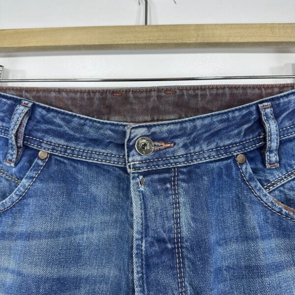 Diesel Iakop Distressed Jeans Men's W36 L32 Blue Denim Regular Slim Tapered