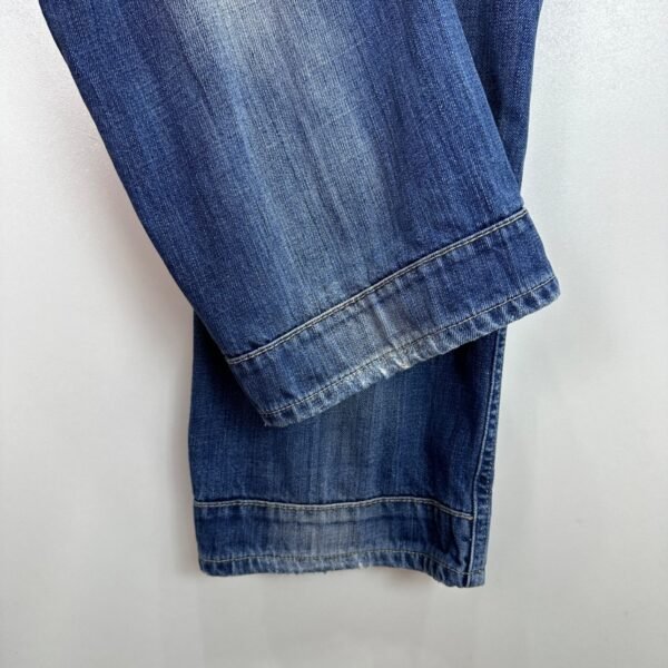 G-Star 96 Elwood Heritage Embro Narrow Men's W34 L34 Blue Denim Regular Straight