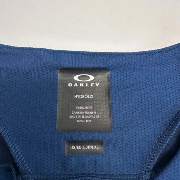 s-l1600-7 Oakley Factory Pilot Jersey Men's Large Blue Hydrolix MTB