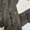 Wellensteyn Montgomery Jacket Men's Large Brown Military Coat Full Zip Vintage